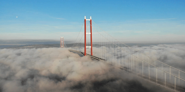 Çanakkale Boğazı yoğun sis nedeniyle transit gemi geçişlerine kapatıldı