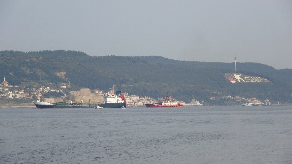 Çanakkale Boğazı’nda gemi arızası 