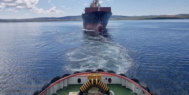 Çanakkale Boğazı'nda gemi arızası