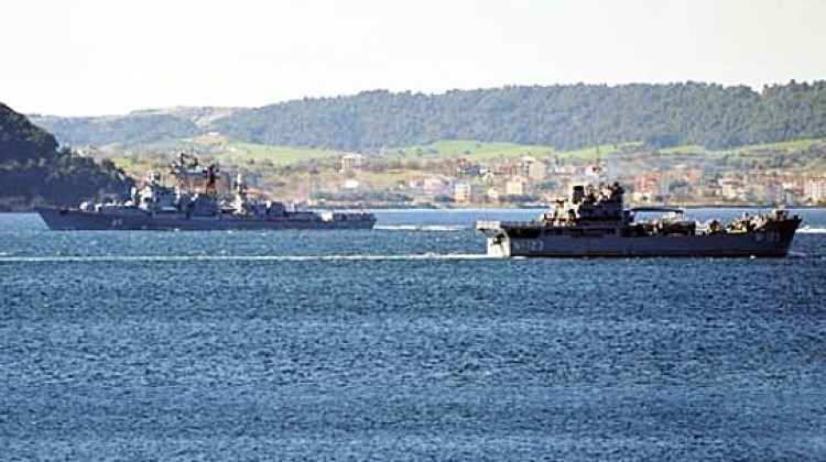 Türk ve Rus Donanması karşı karşıya geldi!