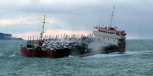Çanakkale Boğazı'nda iki gemi çarpıştı