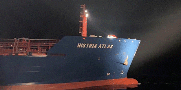 Çanakkale Boğazı'nda mahsur kalan tanker kurtarıldı