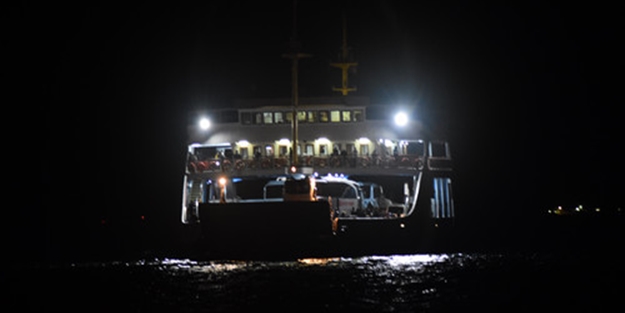 Çanakkale Boğazı'nda vapur arızası
