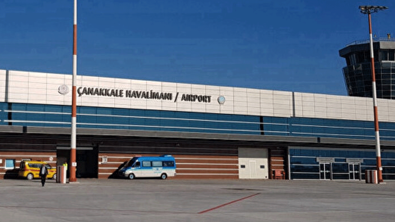 Çanakkale Havalimanı uçuşlara kapatıldı