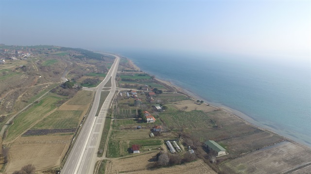 Çanakkale Köprüsü için tören alanı hazırlanıyor