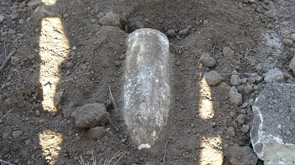 Çanakkale Savaşı'ndan kaldı! 108 yıllık top mermisi böyle imha edildi