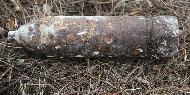 Çanakkale Savaşı'ndan kalma patlamamış top mermisi bulundu