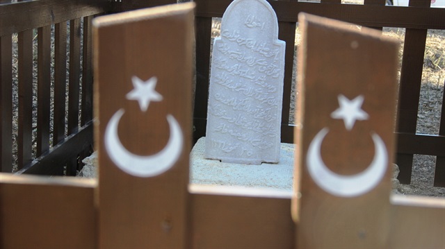 Çanakkale şehidinin mezarı 102 yıl sonra bulundu