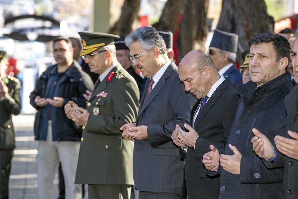 Çanakkale şehitleri için İzmir’de anma töreni 