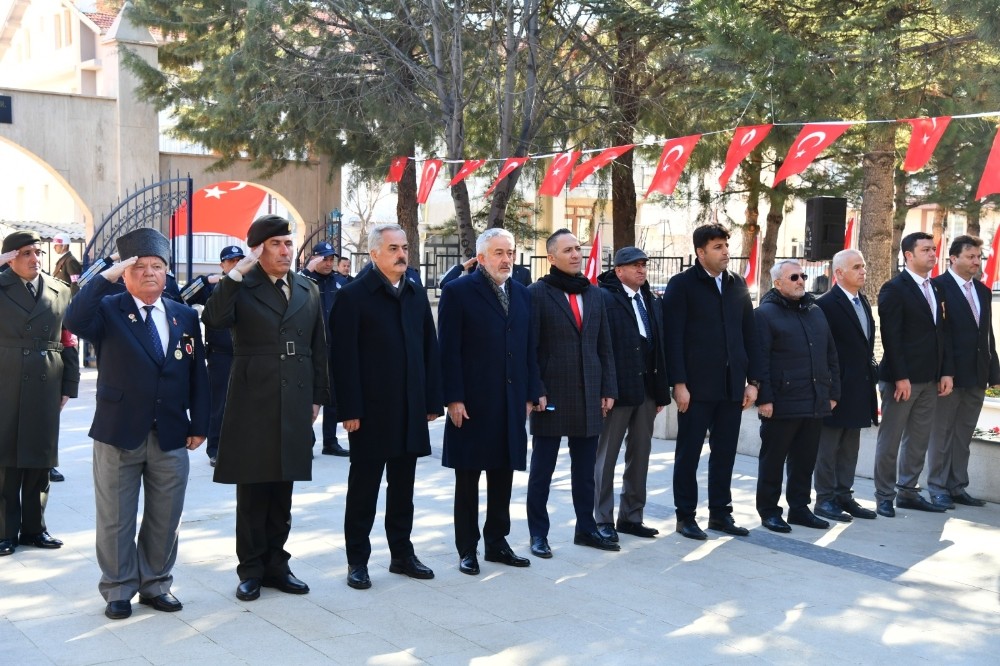 Çanakkale Zaferinin 105. yılı dolayısıyla Isparta’da tören düzenlendi 