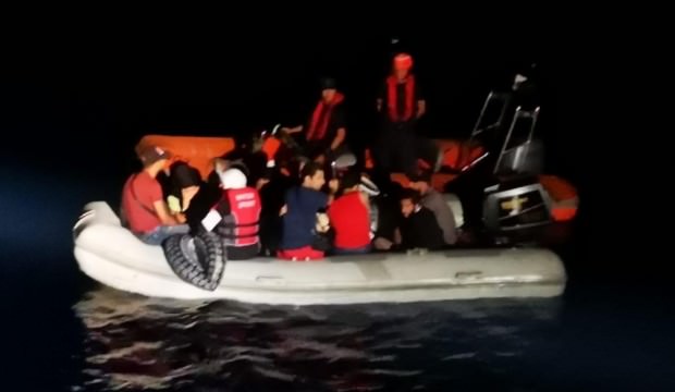 Çanakkale'de 102 göçmen yakalandı