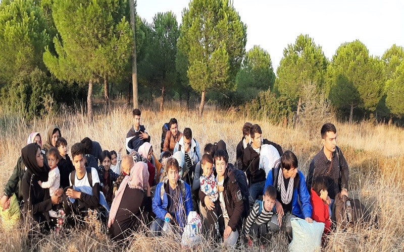 Çanakkale’de 135 mülteci yakalandı 