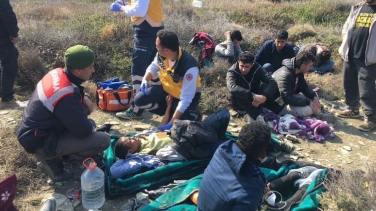 Çanakkale’de 146 kaçak göçmen yakalandı