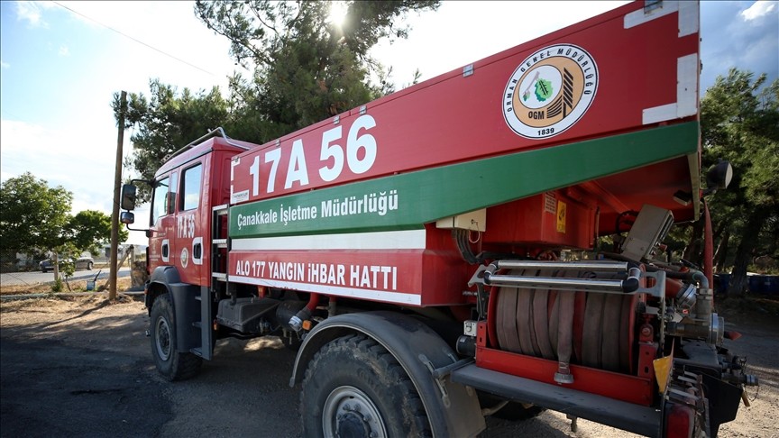 Çanakkale’de 15 adet yangın tankeri satın alınacak