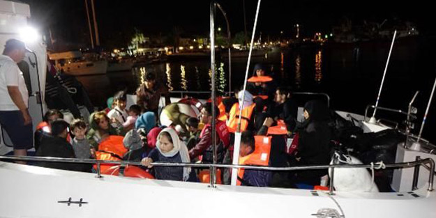 Çanakkale’de 32 göçmen yakalandı!
