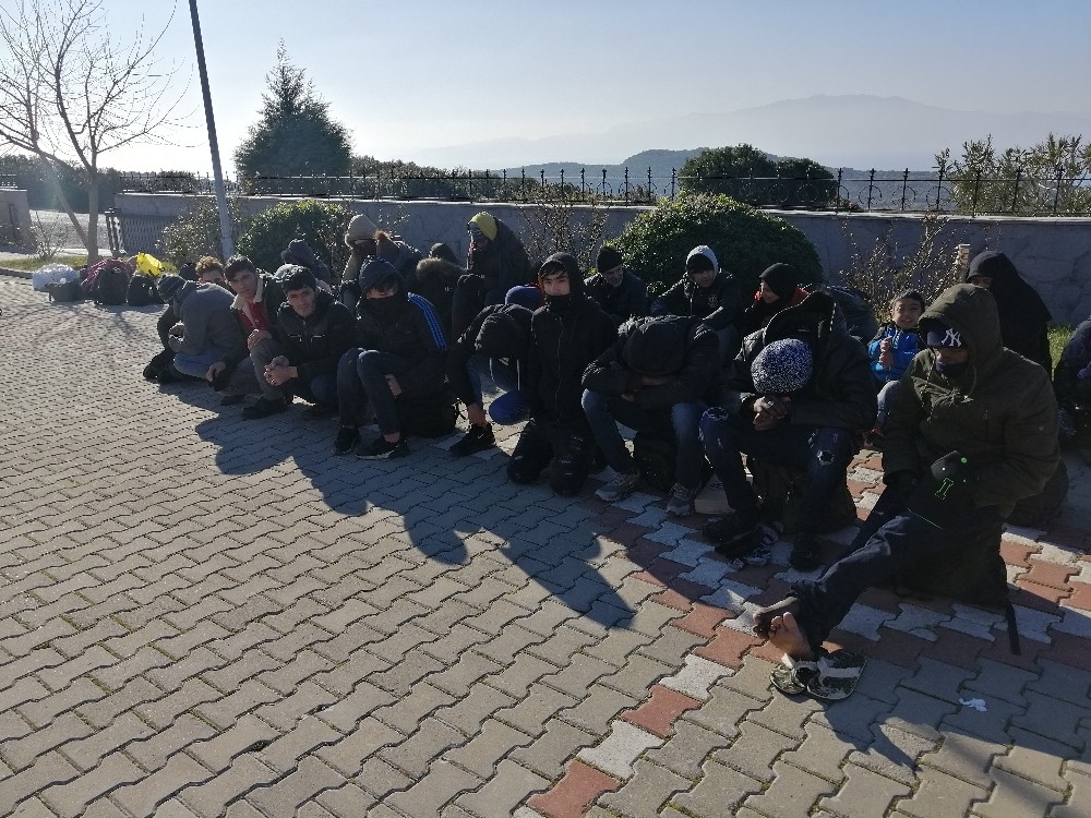 Çanakkale’de 39 mülteci yakalandı 