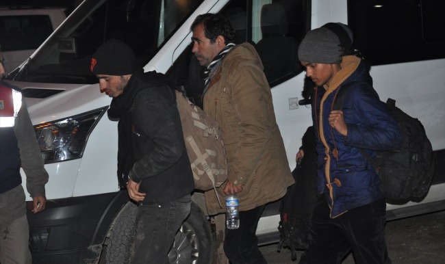 Çanakkale'de 39 yabancı uyruklu yakalandı