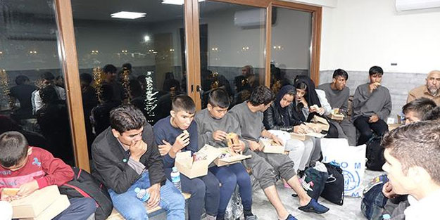 Çanakkale'de 91 düzensiz göçmen yakalandı
