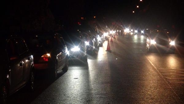 Çanakkale'de bayram yolculuğu gece başladı