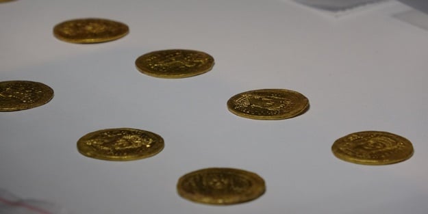 Çanakkale'de Bizans hazinesi bulundu