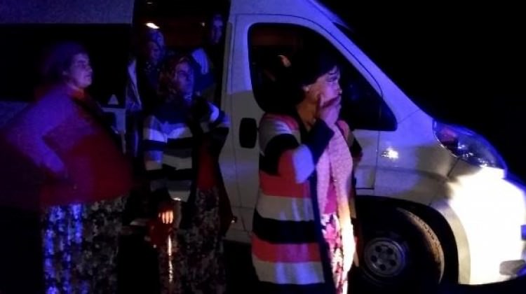 Çanakkale'de düğüne gidiyorlardı ölümden döndüler!