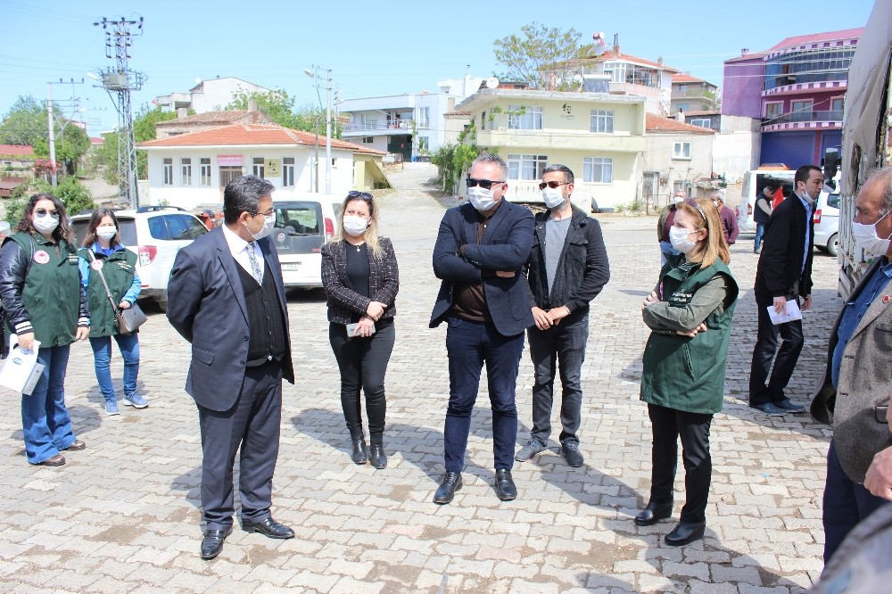 Çanakkale’de horoz cinsi kuru fasulye tohumu dağıtıldı 