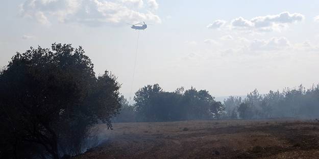 Çanakkale'de çıkan yangın kontrol altına alındı