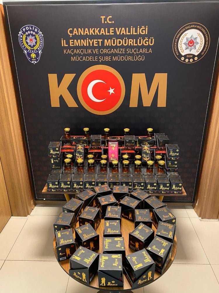 Çanakkale’de sahte cinsel içerikli ürün operasyonu 