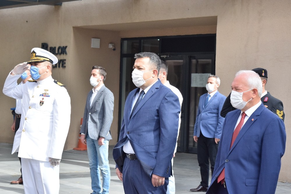 Çanakkale’de sosyal mesafeli 19 Mayıs kutlamaları 
