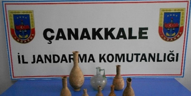 Çanakkale'de tarihi eser operasyonu