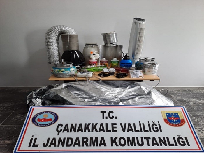 Çanakkale’de uyuşturucu operasyonu: 5 tutuklama 