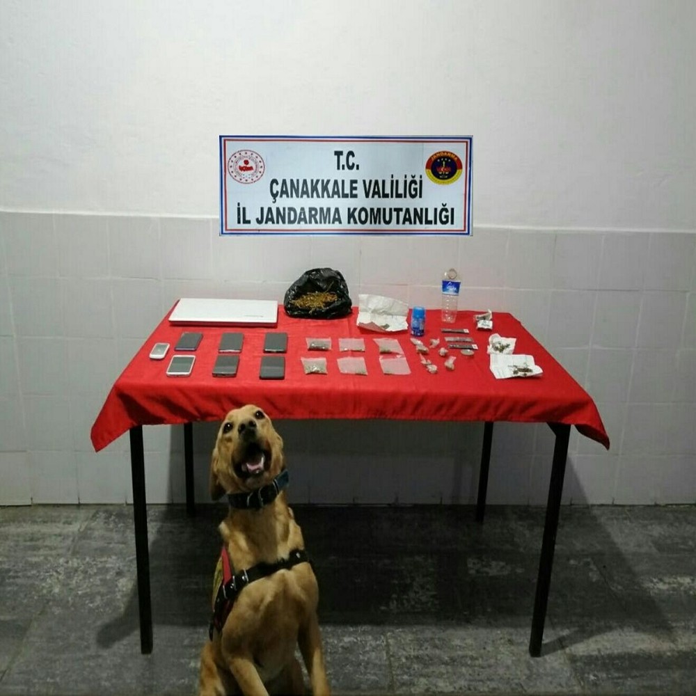 Çanakkale’de uyuşturucu operasyonu: 7 gözaltı 