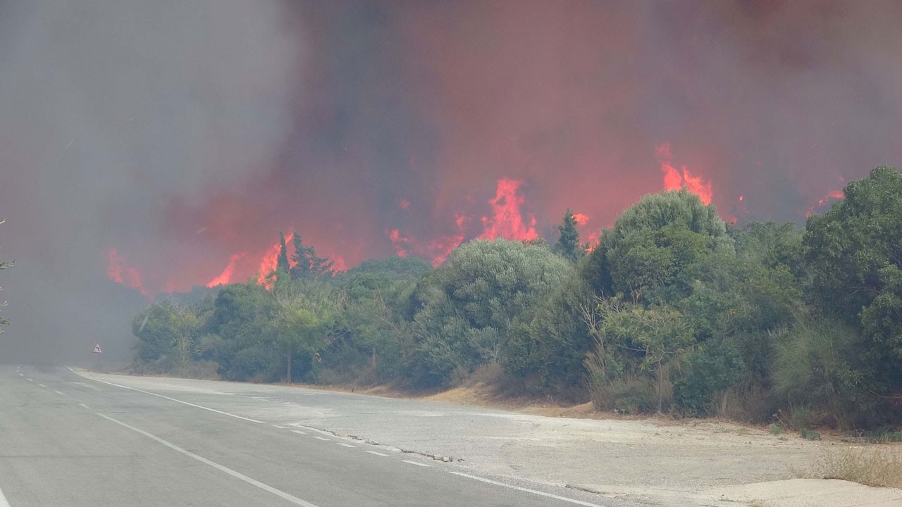 Çanakkale’de yanan ormanlar için bilimsel takip! 700 hektarlık hasar uzaydan analiz edilecek