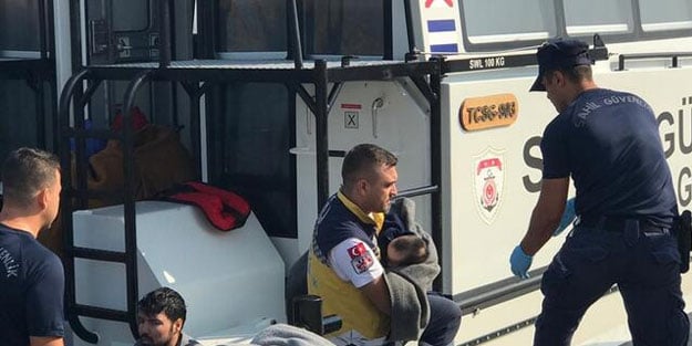 Ayvacık'ta Yunanistan'a kaçmaya çalışan 102 düzensiz göçmen yakalandı