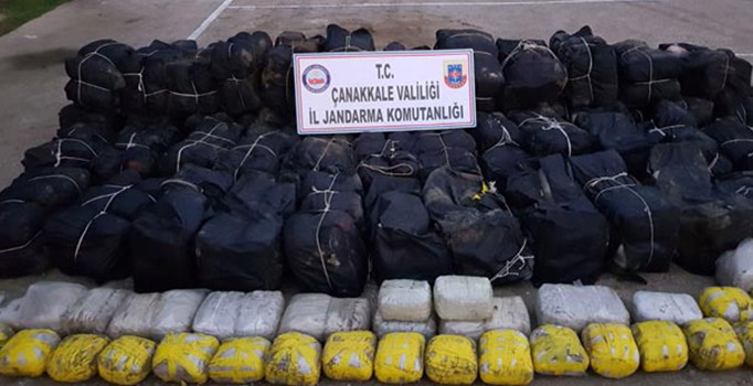 Çanakkale'de zehir tacirlerine dev darbe