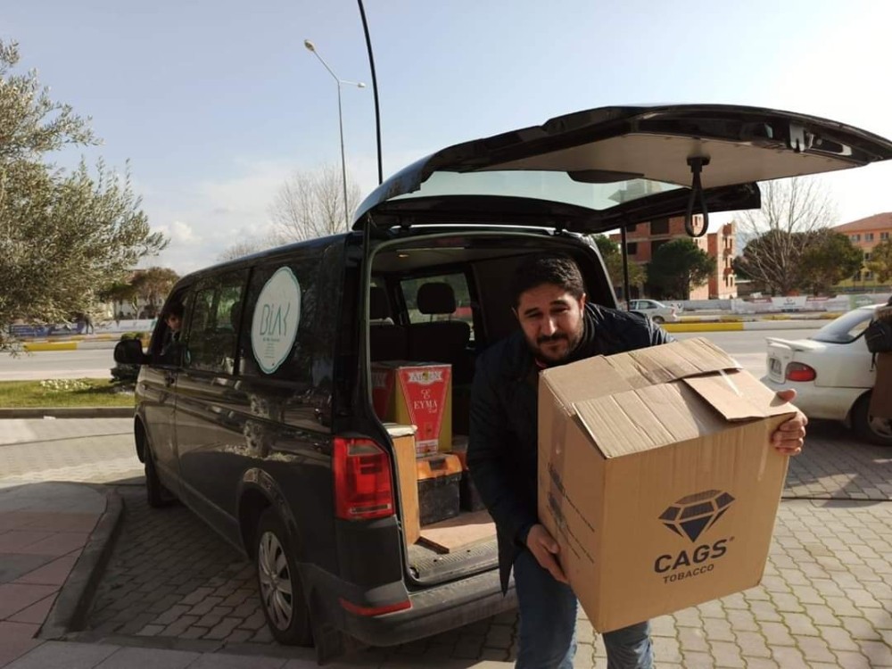 Çanakkale’den depremzedelere yardım eli 