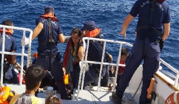 Çanakkale'nin Ayvacık ilçesinde 256 göçmen yakalandı