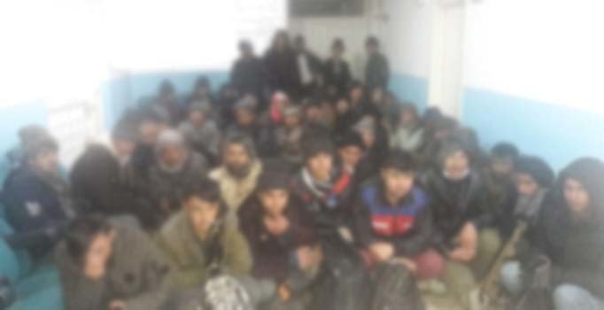 Çanakkale'nin Ayvacık ilçesinde 94 kaçak yakalandı