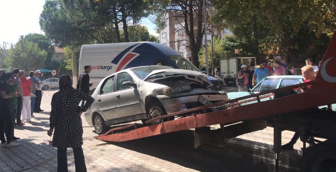Çanakkale’nin Çan ilçesinde trafik kazası