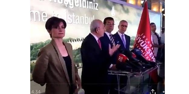 Canan Kaftancıoğlu Kılıçdaroğlu’nun düşen telefonunu havada nasıl yakaladı?