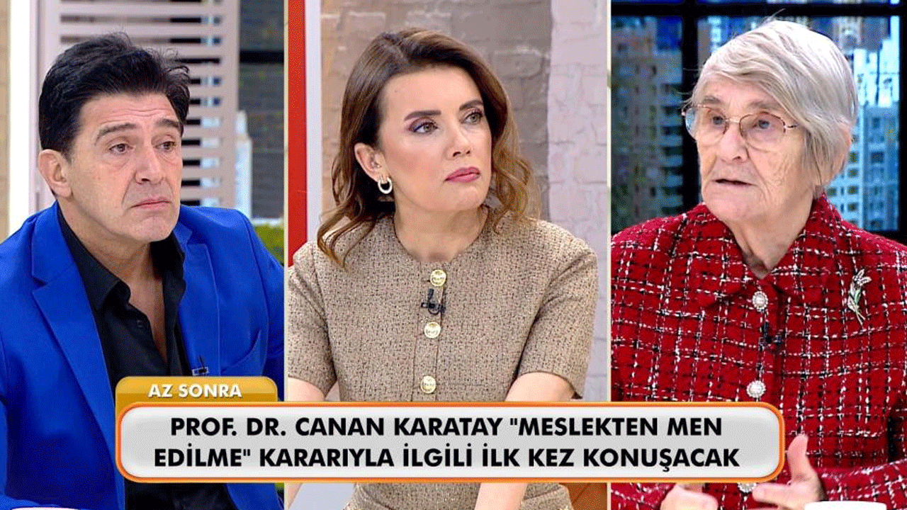 Canan Karatay'dan 'meslekten men' açıklaması