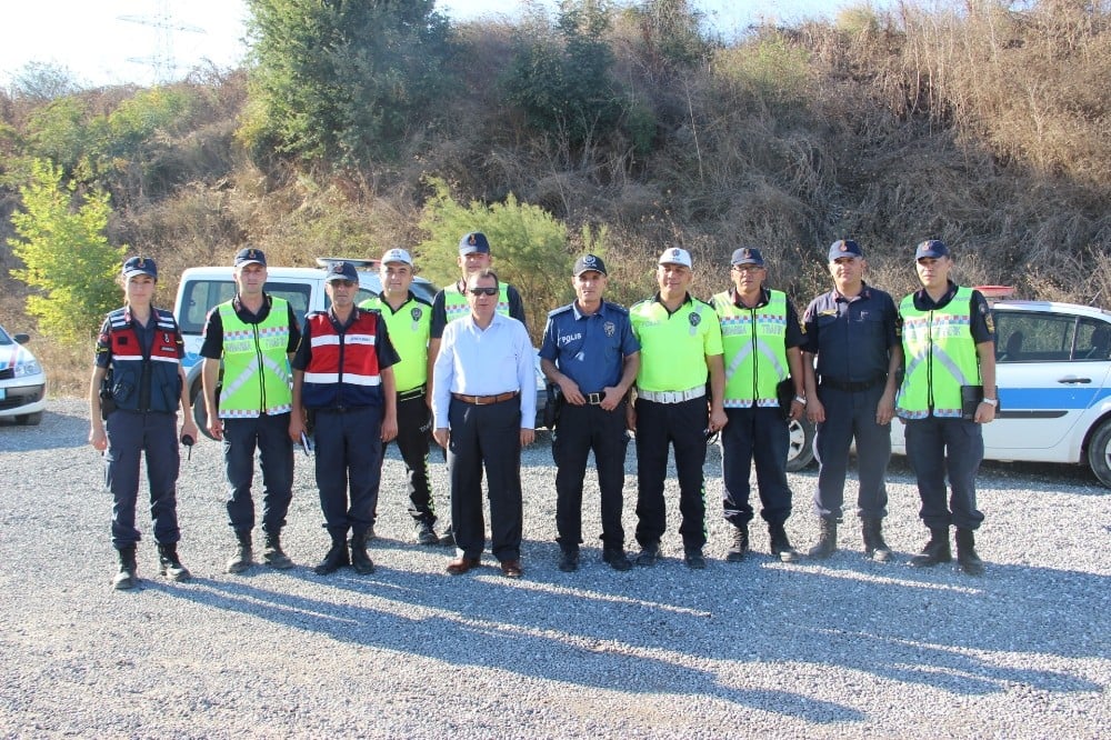 Çan’da huzur ve trafik uygulaması 