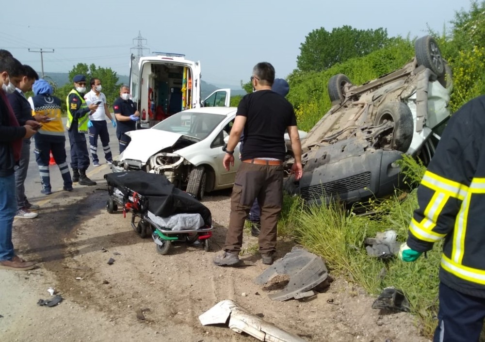 Çan’da trafik kazası: 1 ölü, 2 yaralı 