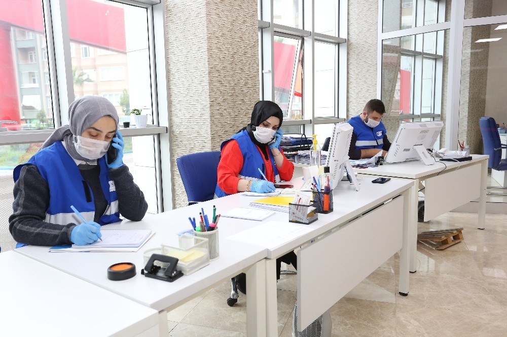 Canik Belediyesi sokağa çıkma kısıtlamasına hazır 