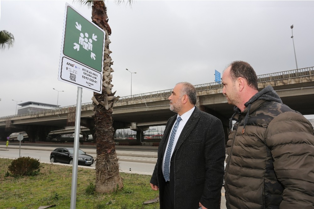 Canik’te acil durumlarda toplanma alanları belirlendi 