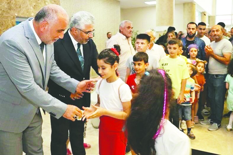 Canik’te bayram sevinci paylaşıldı