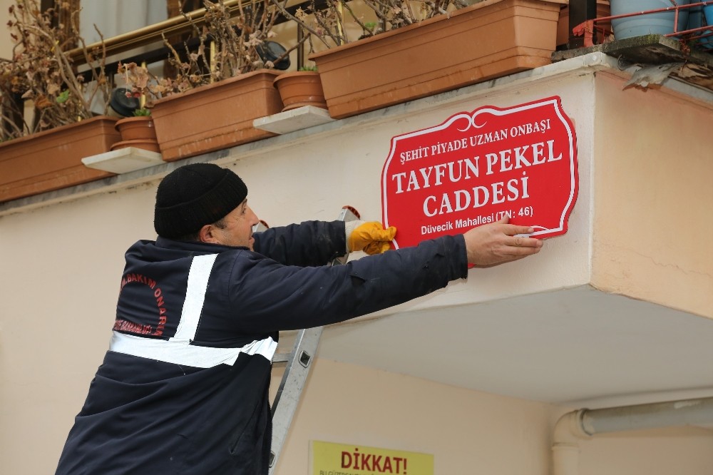 Canik’ten şehide vefa 