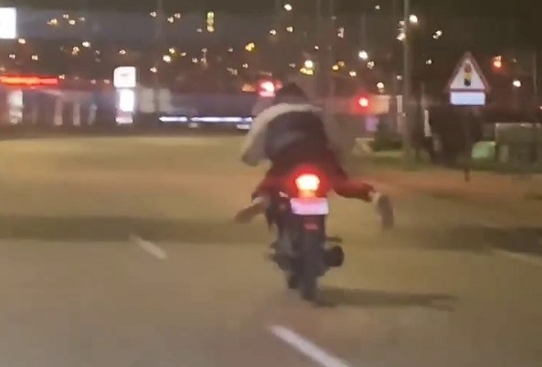 Canını böyle yok saydı!