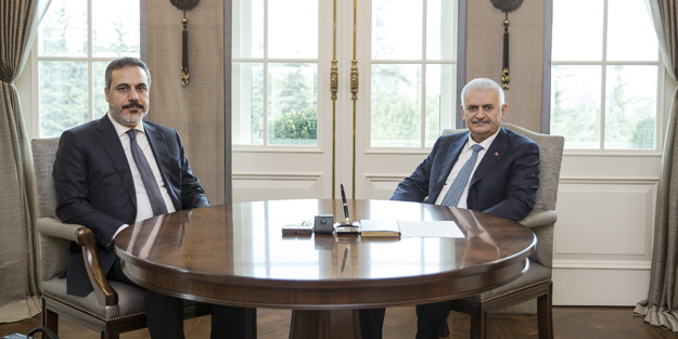 Çankaya'da sürpriz görüşme!