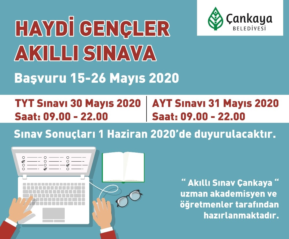 Çankaya’dan gençlere 19 mayıs armağanı “akıllı sınav” 